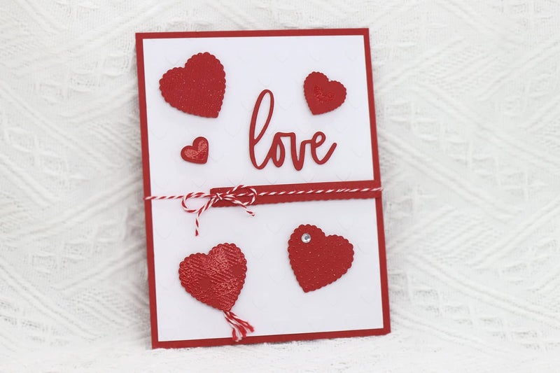 BiraBira Bira Craft 2 inch Scalloped Heart Lever Action Craft Punch, Valentine?s Day Punch, for Paper Crafting Scrapbooking - Image 5